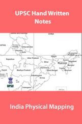UPSC Hand Written Notes India Physical Mapping UPSC Hand Written Notes India Physical Mapping